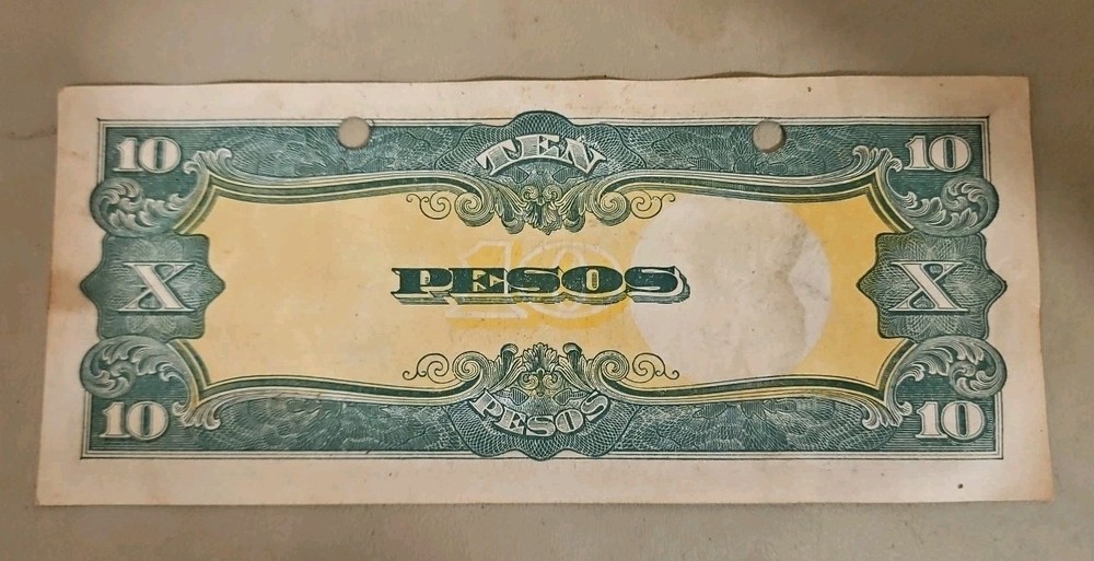 Philippines 10 Pesos Note