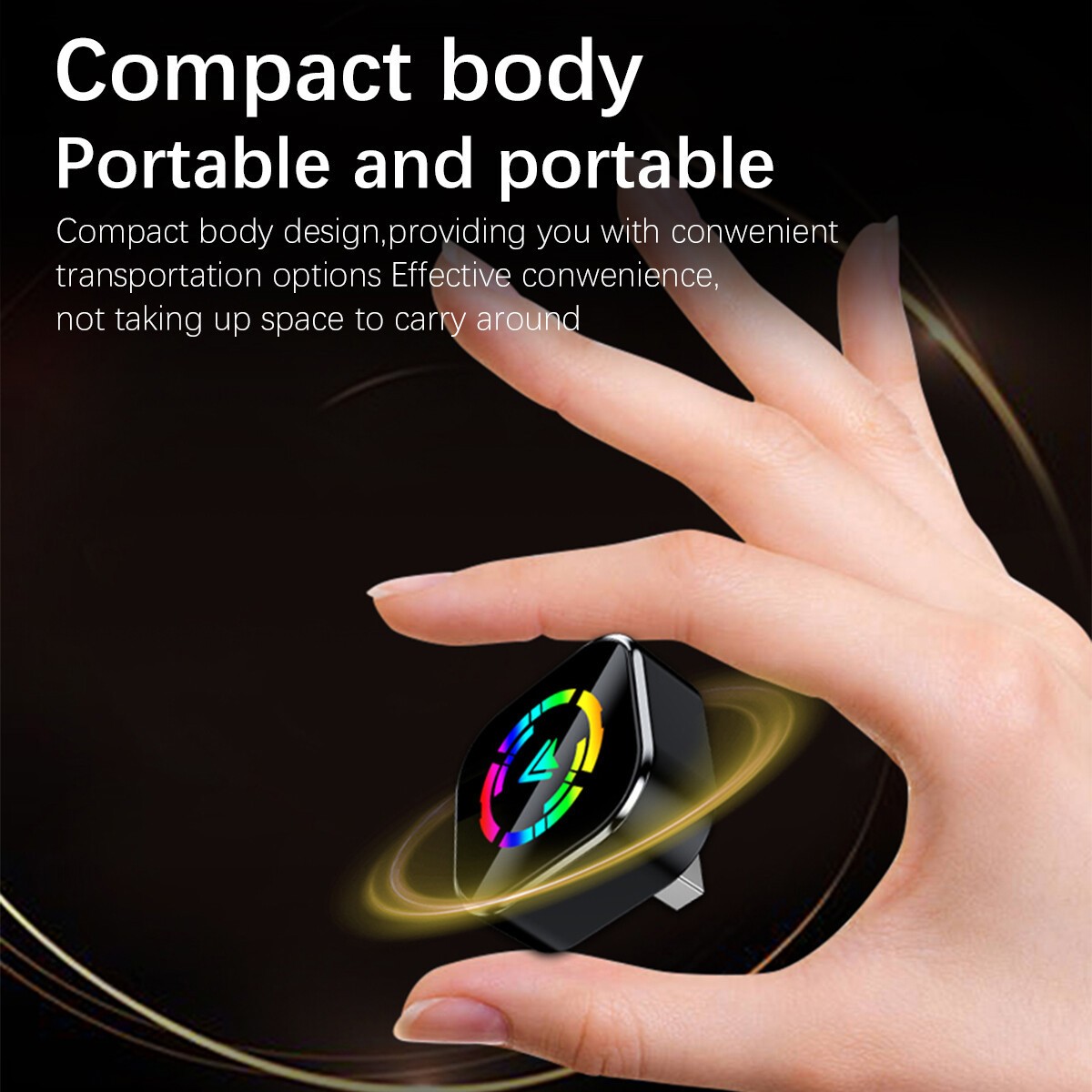 Wireless CarPlay Adapter for Apple iPhone & Android Auto USB Adapter Plug & Play