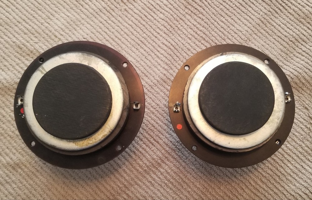 Phase Technology (Phase Tech) Pair Of Dome Midrange Drivers For PC-70 *Read*