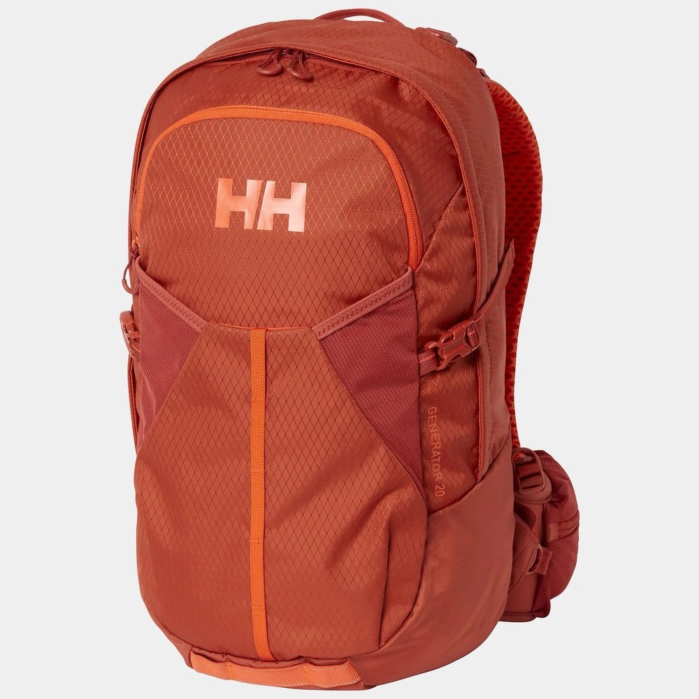 New Helly Hansen Generator 20L Orange Backpack NWT