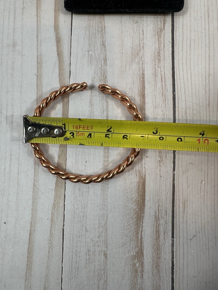 Coppercraft Great Britain Copper Braided Bangle