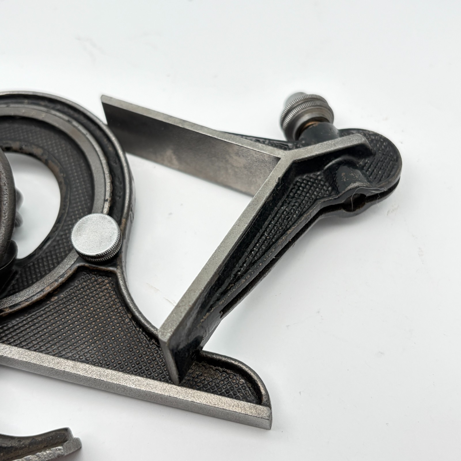 Preowned 18" L.S. STARRETT Comb. Square w/ Protractor Centerfinder - Machinists