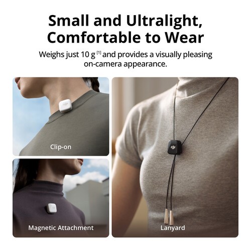 DJI Mic Mini - 2 TX + 1 RX + Charging Case Wireless Mic