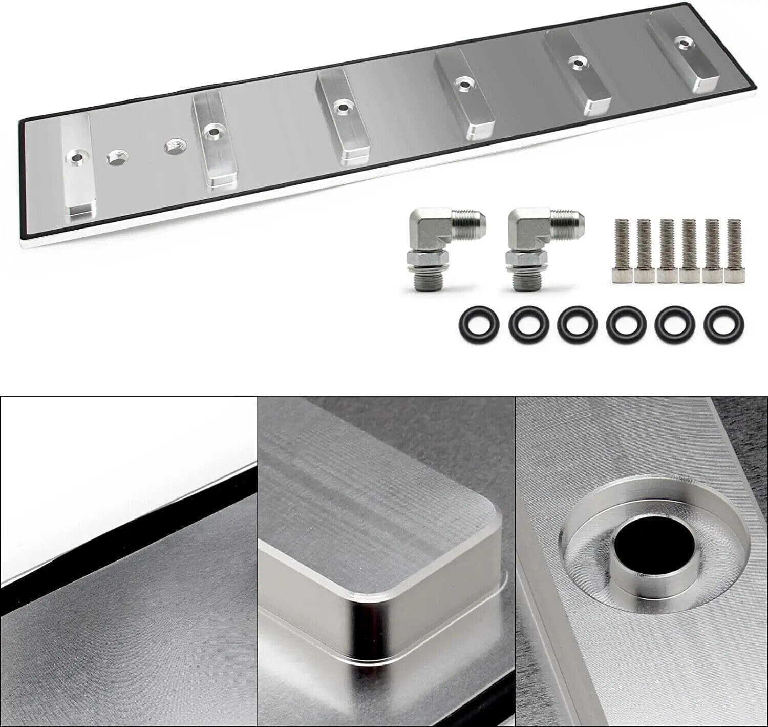 Aluminum Billet Tappet Cover Kit for Cummins 89-02 Dodge Ram 5.9L 12v 24v Diesel