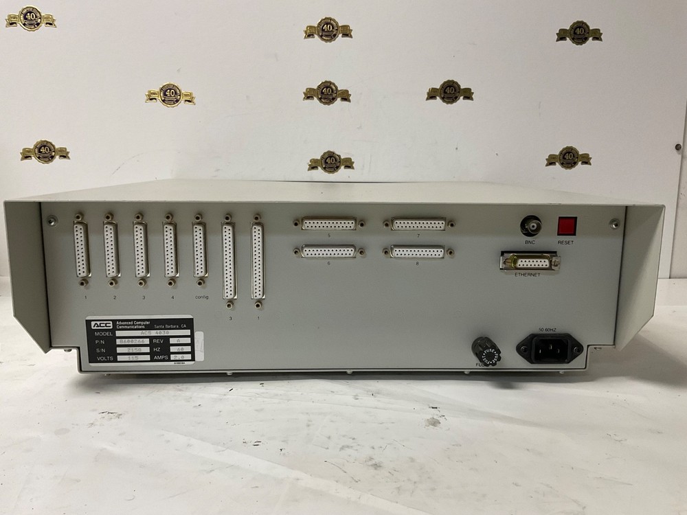 ACC Advanced Computer Communication model ACS4030 powers up & self test fine