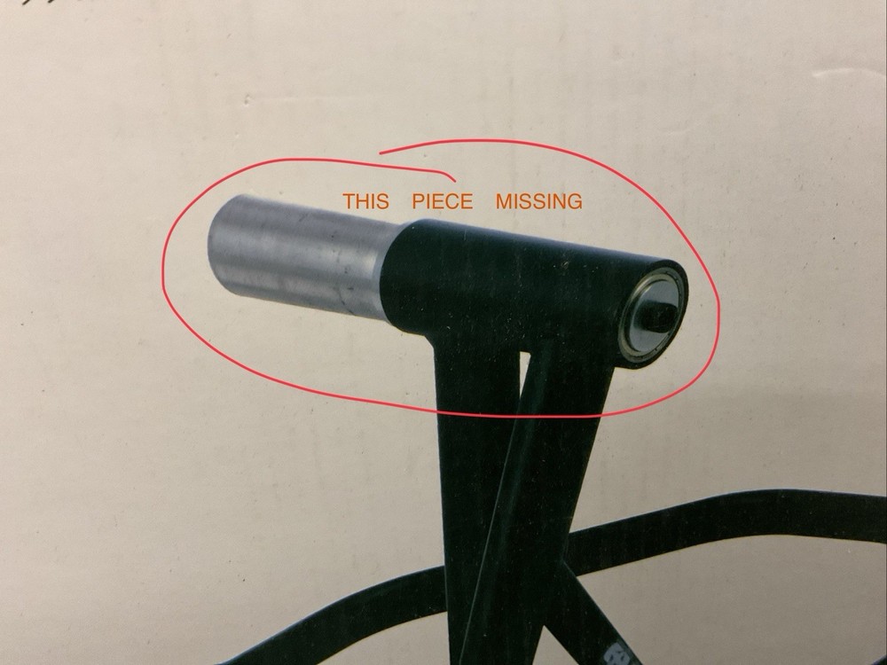 Oxford Zero-G Single-Sided Paddock Stand OX266 INCOMPLETE ..