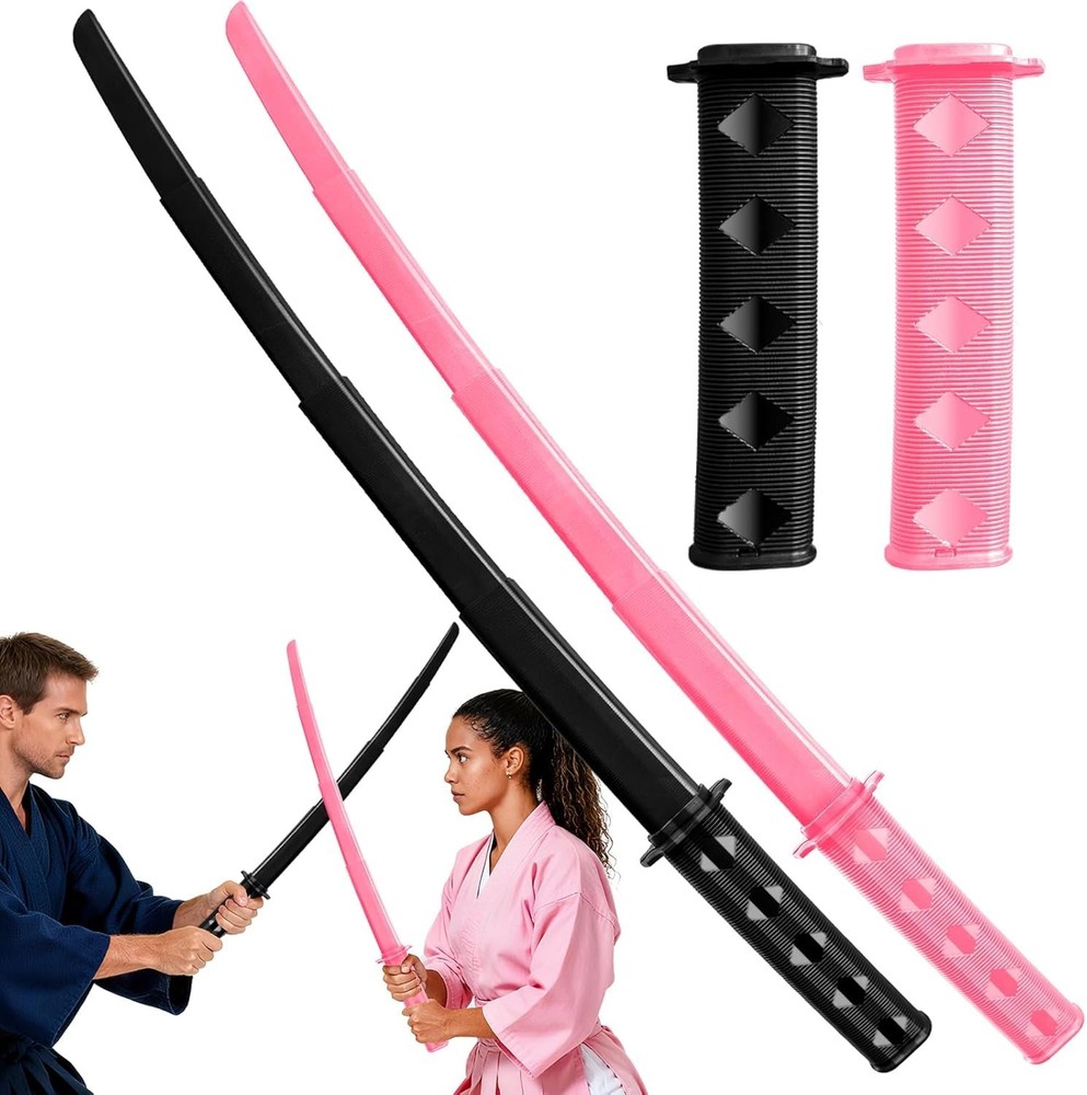 2Pcs 3DPrinted Gravity Retractable Samurai Sword Model Toy,Telescopic Katana ...