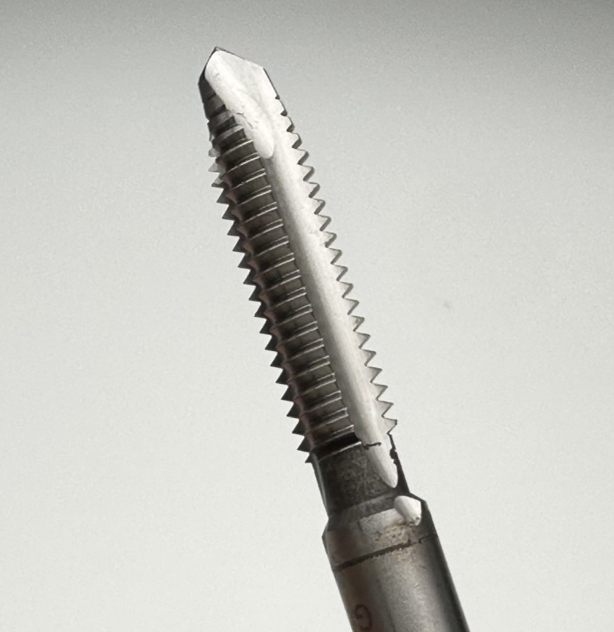 Bath 3/8"-16 sprial thread tap NOS