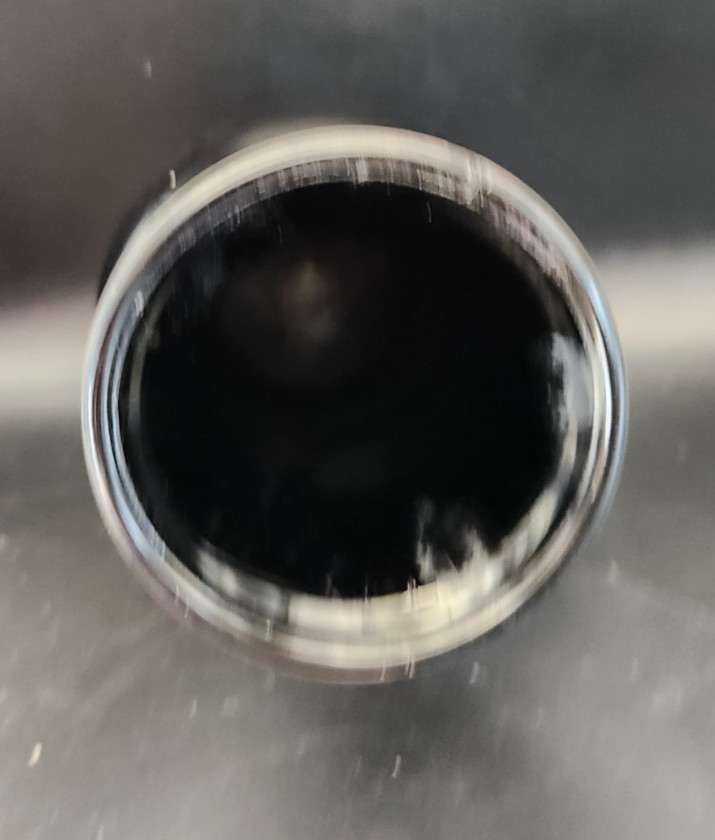 Black Amythest Vase 9" X 5"