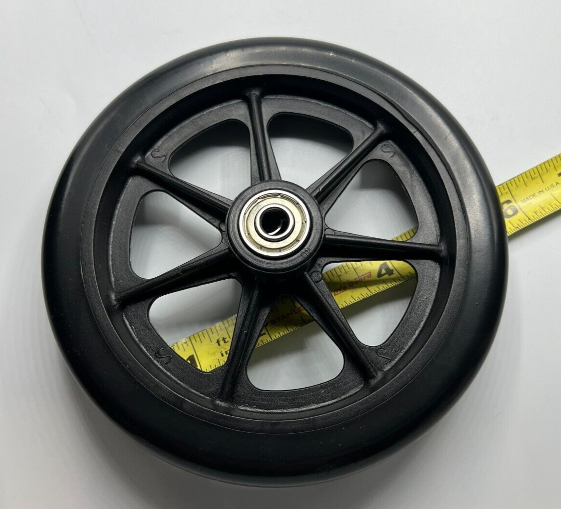 Lumex 6" Rear Wheel Caster For RJ4700 Rollator RJ4700-WH