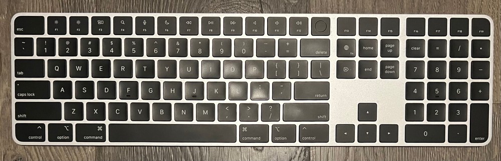 Apple Magic Wireless Keyboard Replacement Gray KEYCAPS KEYS (MMR3LL/A) (A2520)