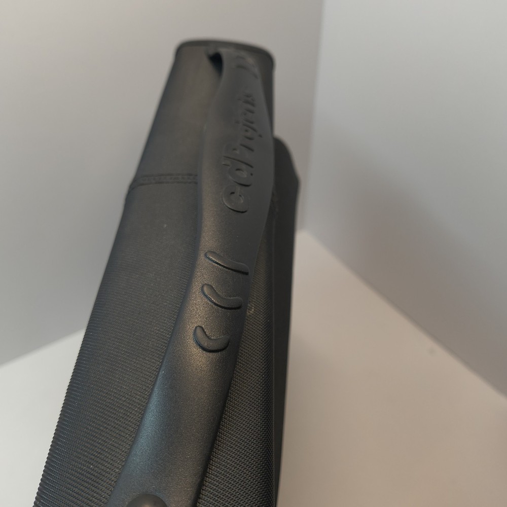 CD Projects 128 Disc DVD/CD Carry Case Binder Storage Black zip