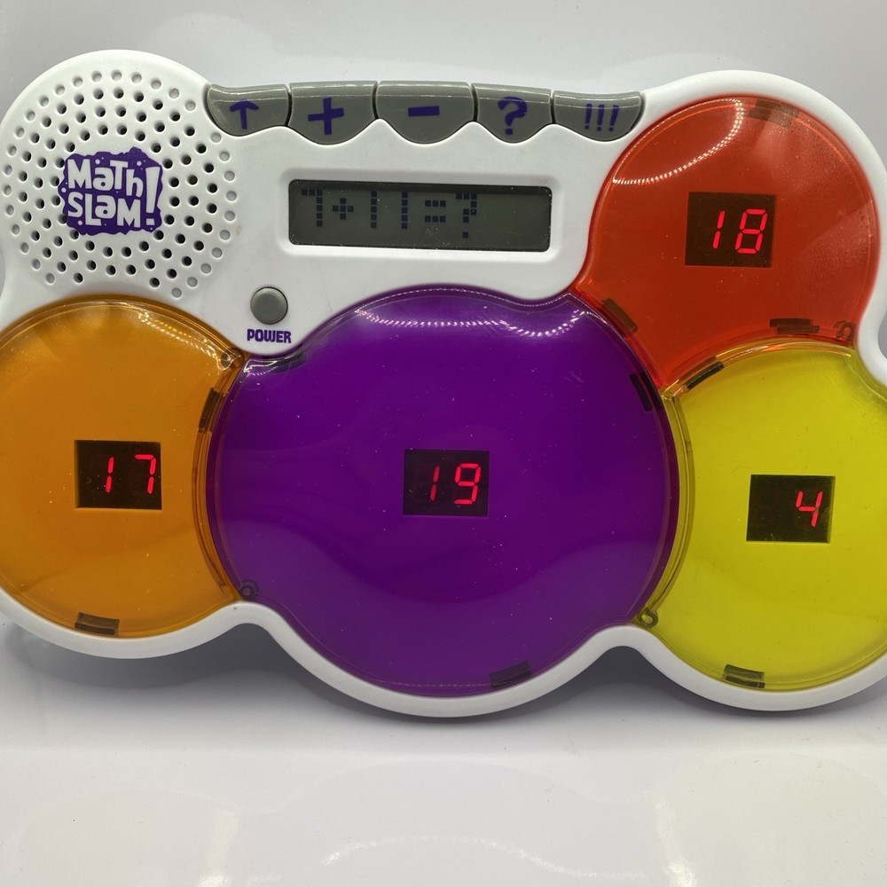 Math Slam Game Challenge Education Talking Sounds Addition Subtraction Learning