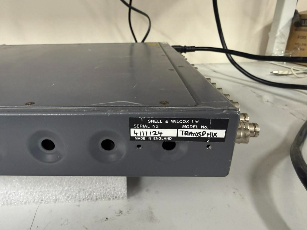 SNELL & WILCOX TRANSPHIX Computer to SD1 D1 Composite Broadcast Bridge PAL/NTSC