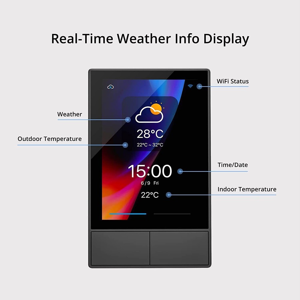 SONOFF NSPanel WiFi Smart Scene Wall Switch Touch Screen Smart Home APP Control