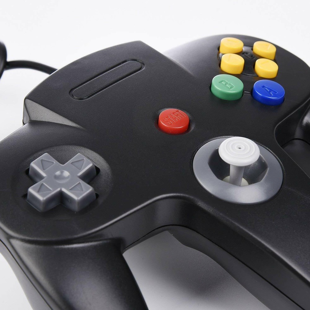 For Nintendo 64 N64 USB Controller Gamepad Joystick For PC MAC Raspberry Pi 3