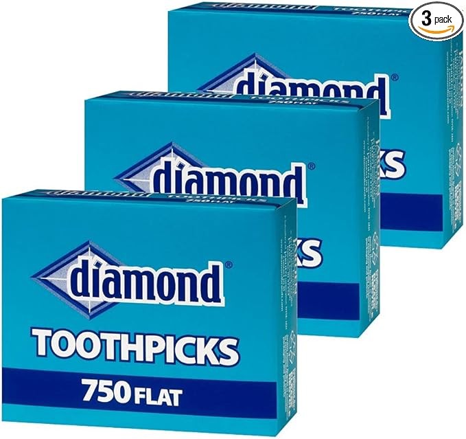 Diamond Flat Toothpicks