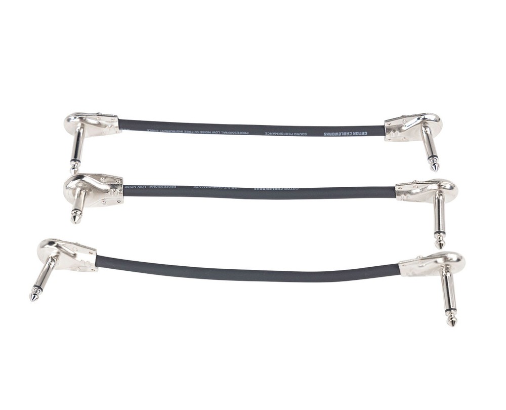 Boss CEB-3 Bass Chorus + Gator Patch Cable 3 Pack