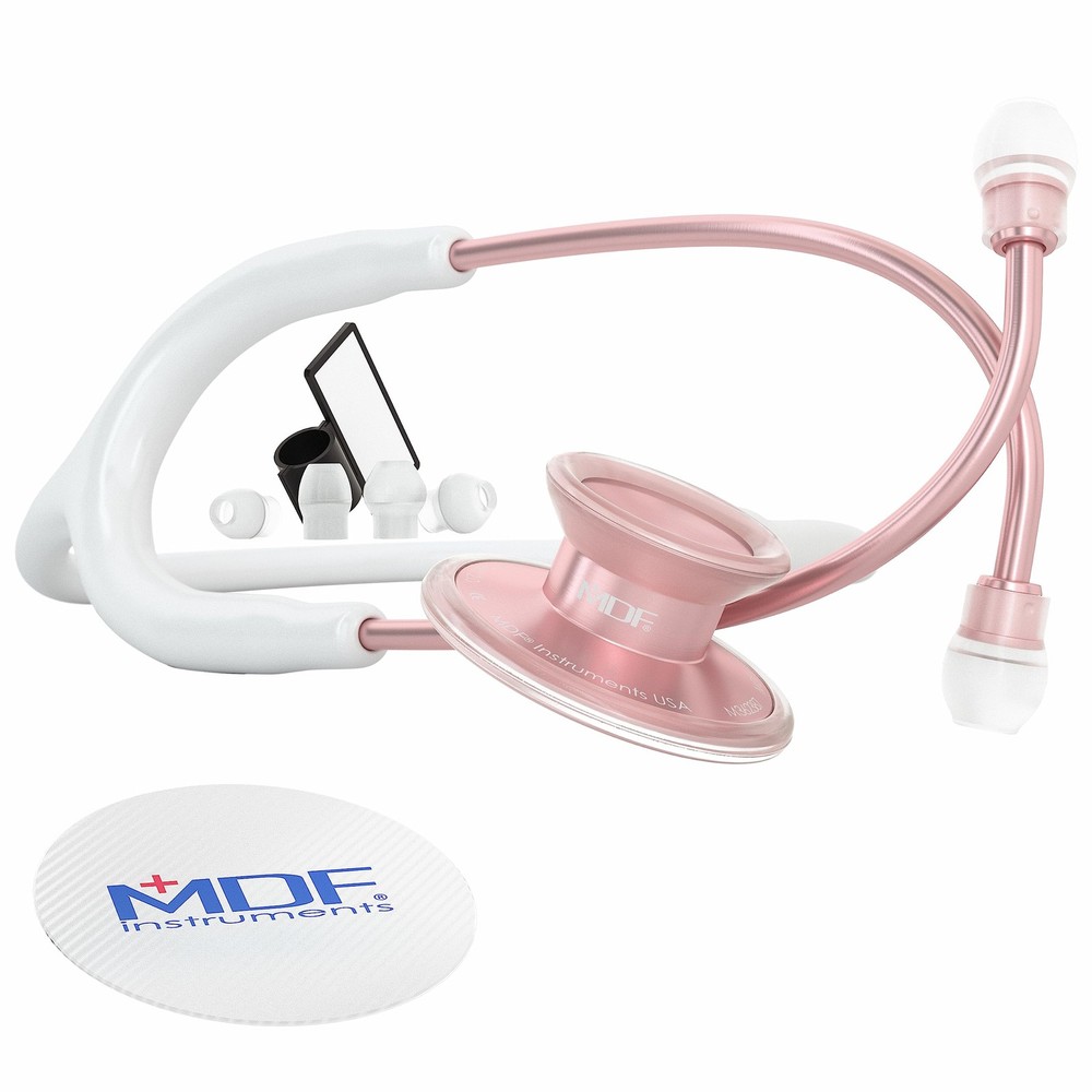 MDF Instruments, Acoustica Lightweight Stethoscope for Doctors, Nurses,