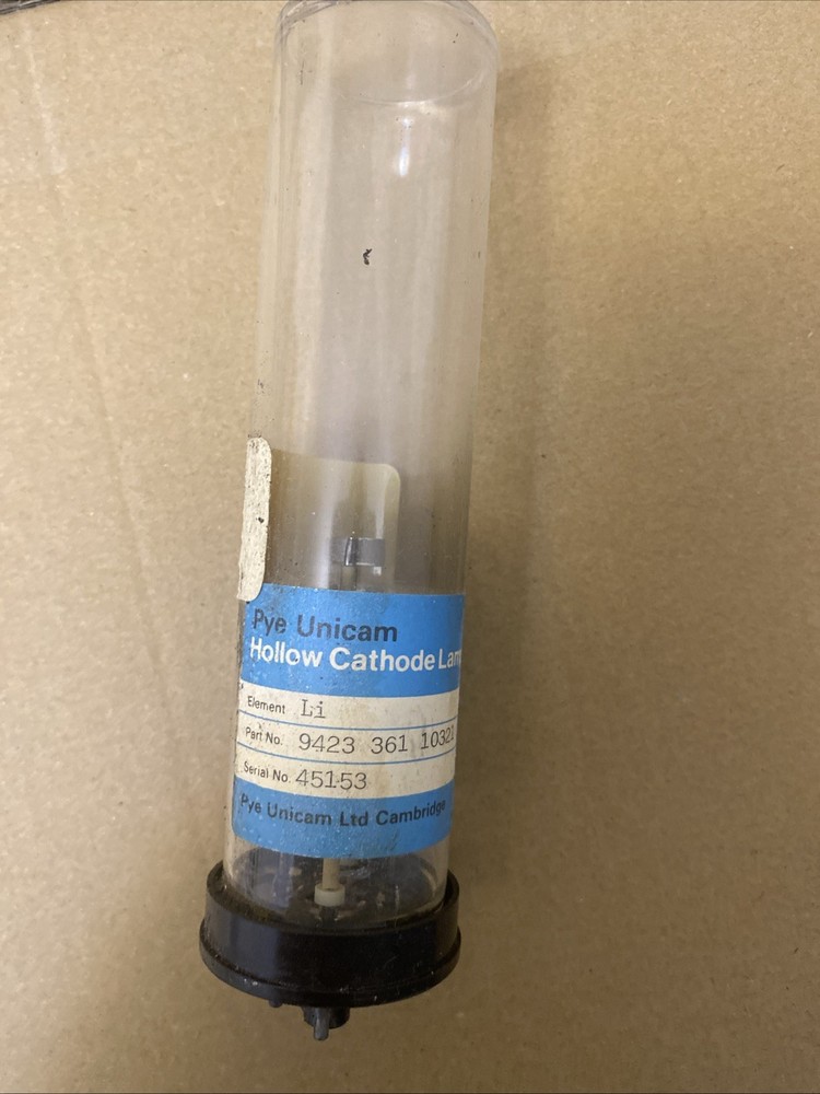 Pye Unicam Hollow Cathode Lamp Ma8