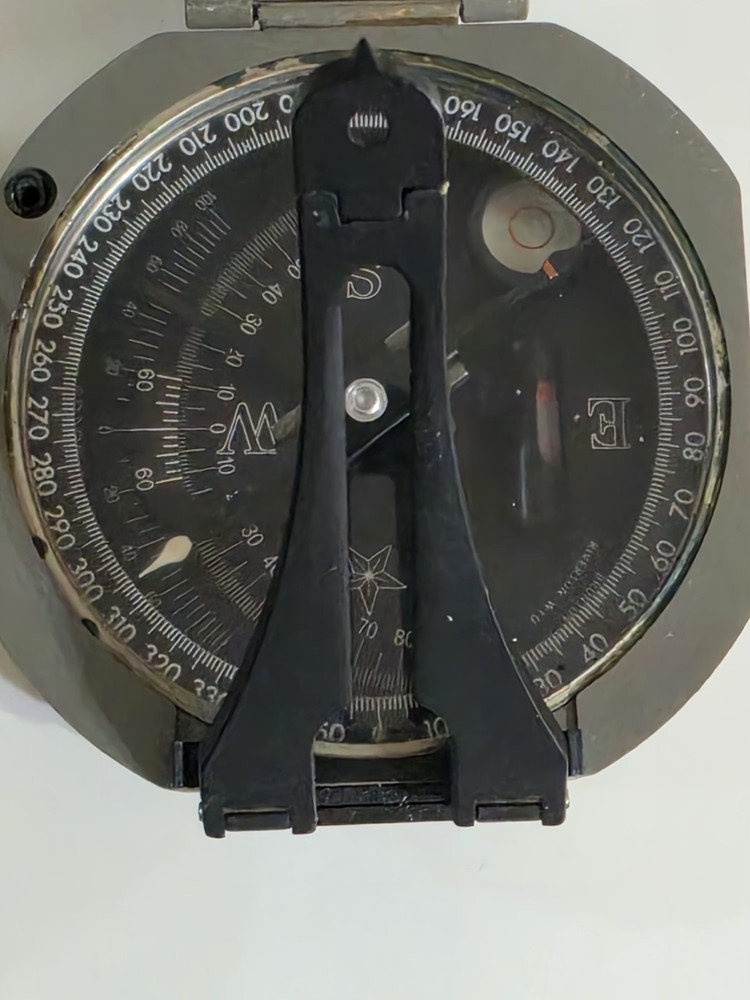 Brunton pocket transit compass