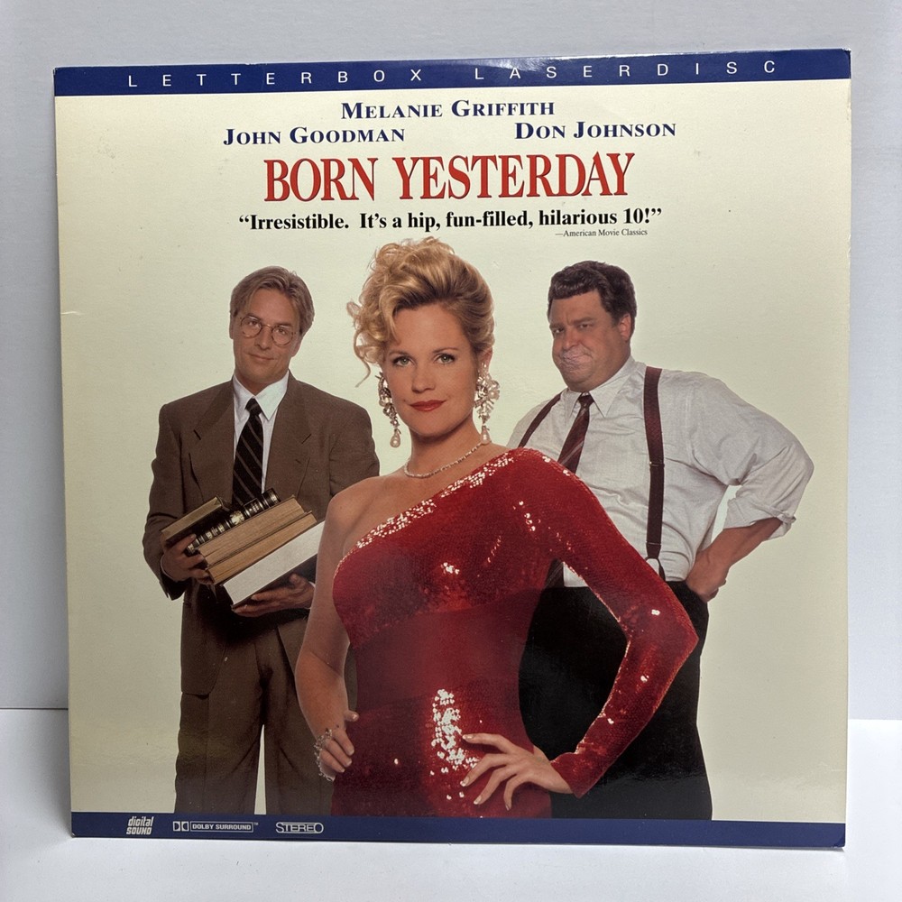 Born Yesterday (Laserdisc, 1993)
