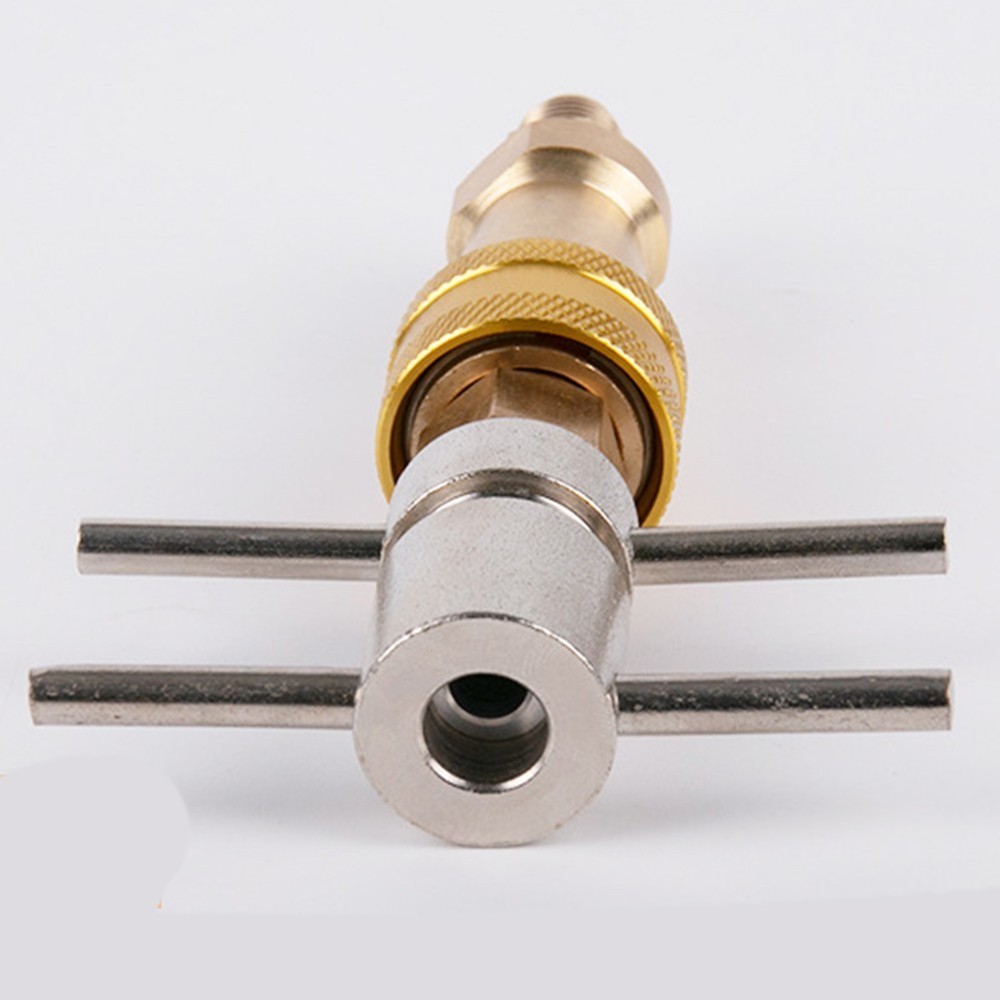 1/4 Inch Brass Quick Coupling for Refrigerator and Cleaning Applications