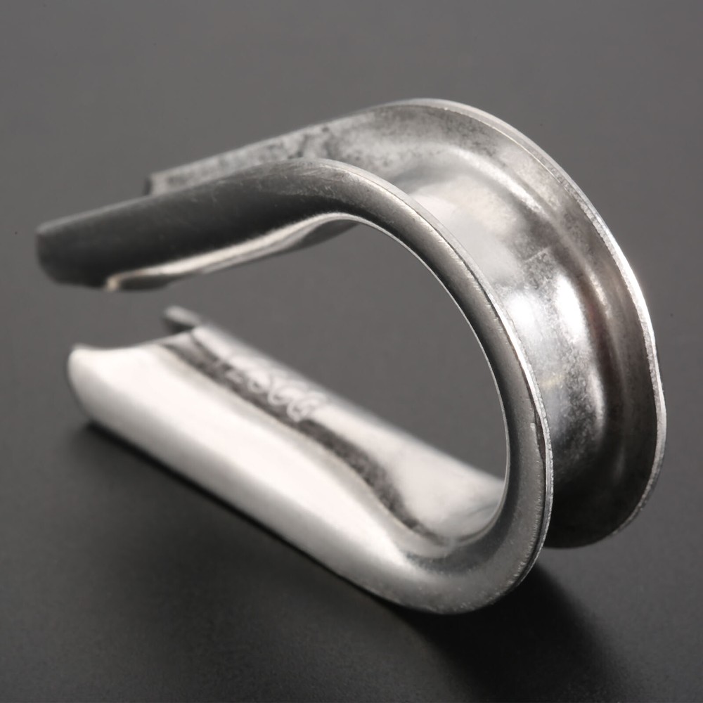 1Pc 1/2"Boat Wire Thimble Rigging Rope Terminating Cable Line Orgniser Hardware