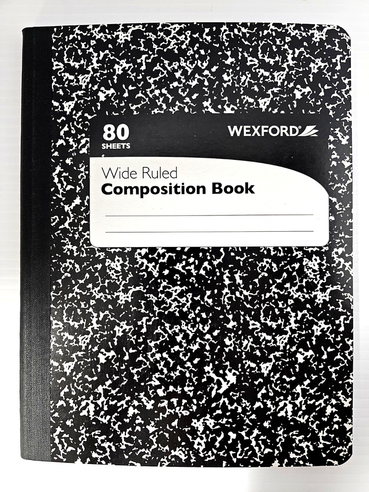 Composition Notebooks 9.75" x 7.5" Assorted Colors