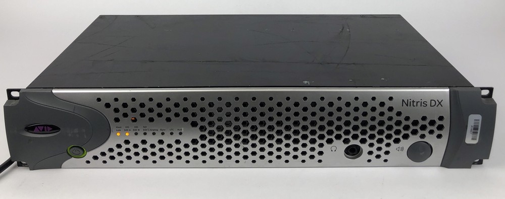 Rackmount Avid Nitris DX DNxHD External Hardware Accelerator & Input/Output Unit