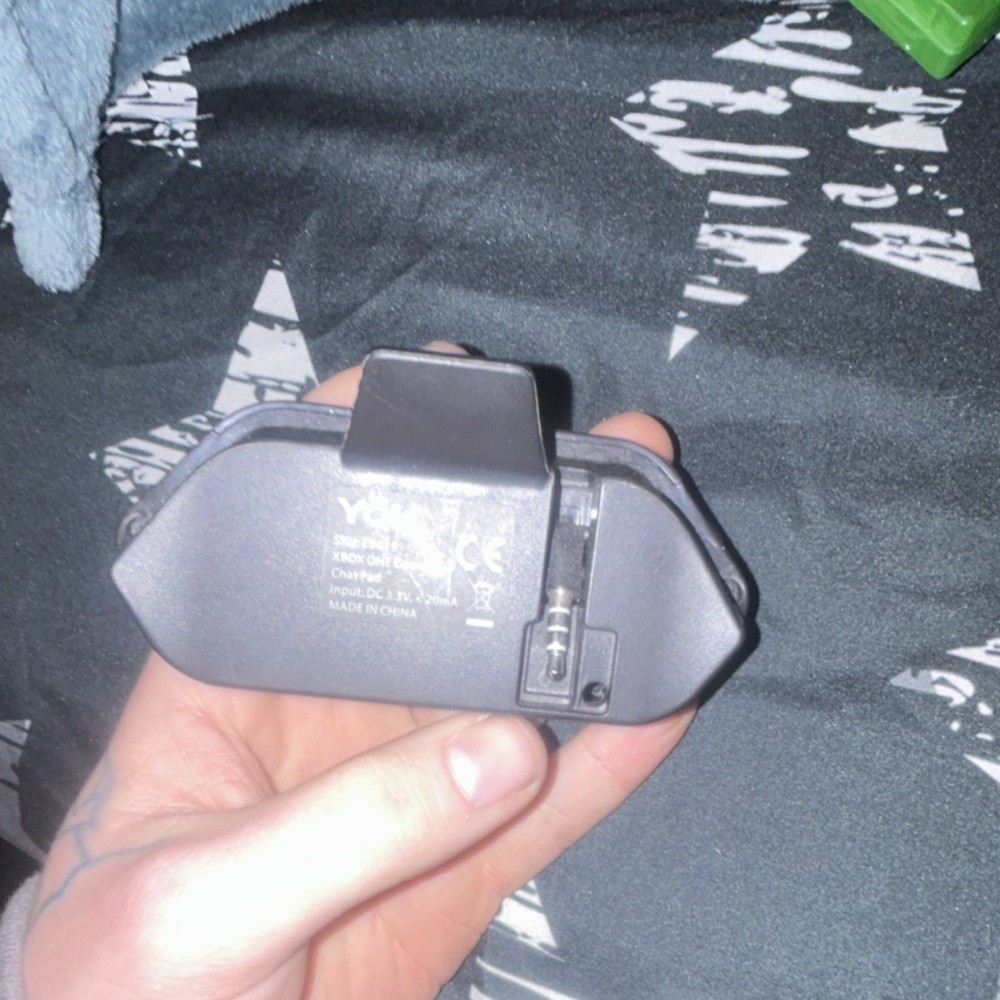 YOK ChatPad Keyboard Black Controller Attachment for Xbox One Plastic E8619