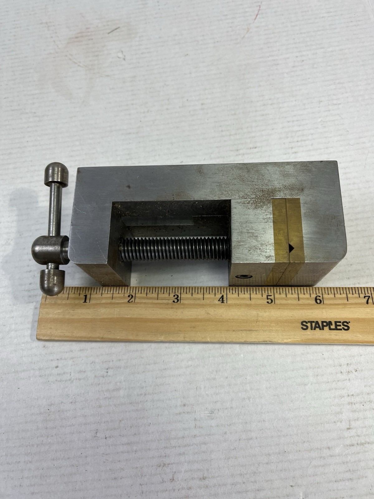 Precision Machinist 2-1/4” Jaws Opening Milling Cross Bar Turn Vintage BB