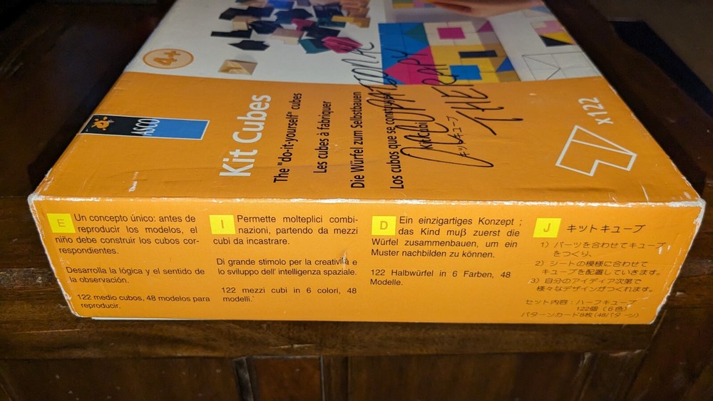 Occupational Asco Kit Cubes Occupational Therapy Developes Logic & Observation