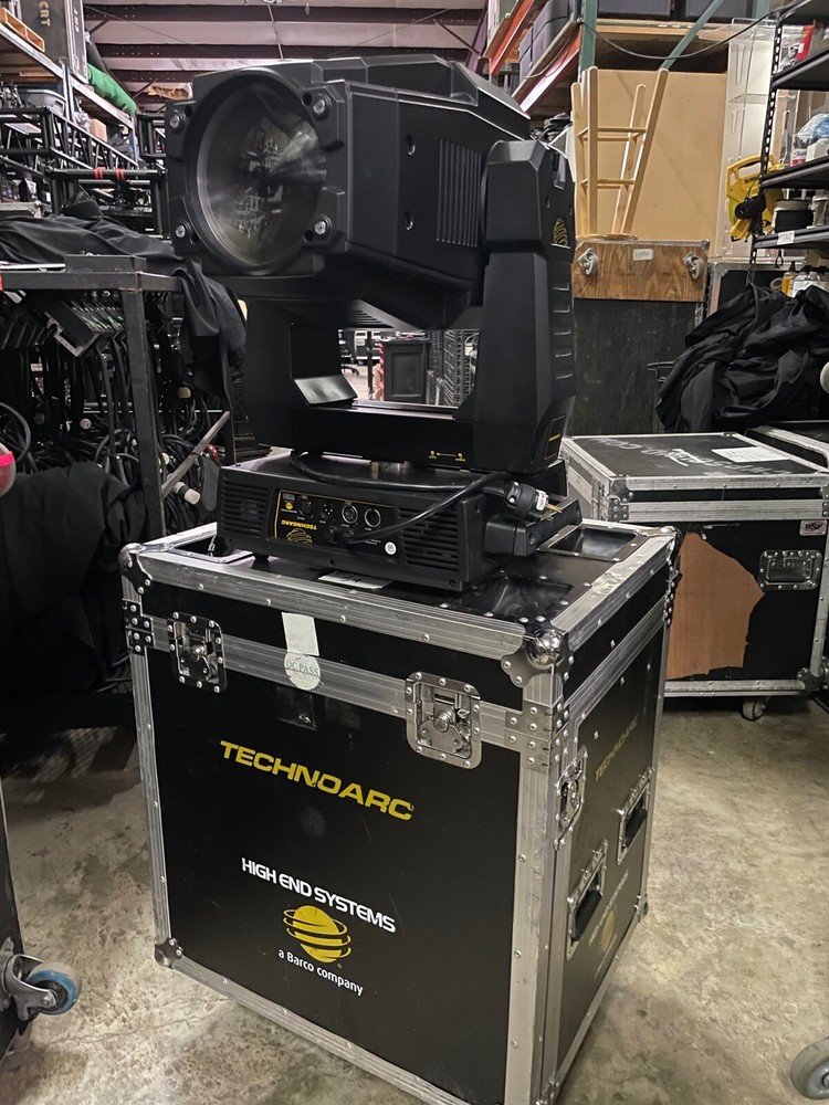 High End Systems TechnoArc Moving Stage Light with case HES Highend 575