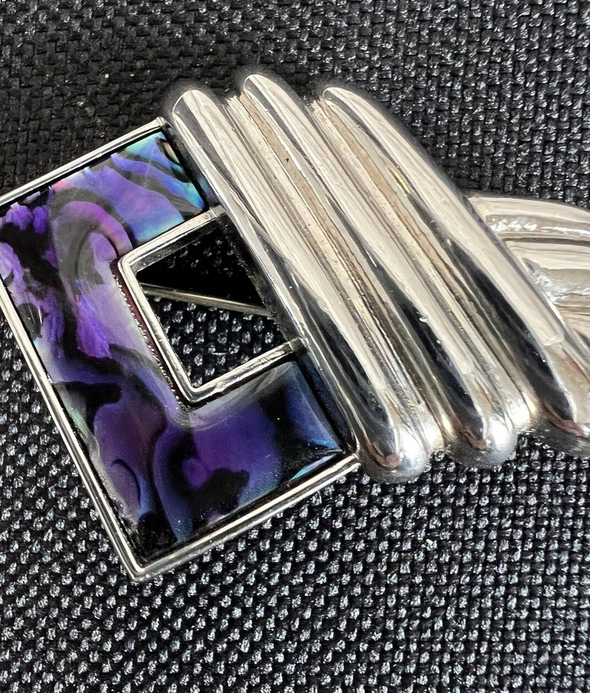 Paua Shell Brooch Butler