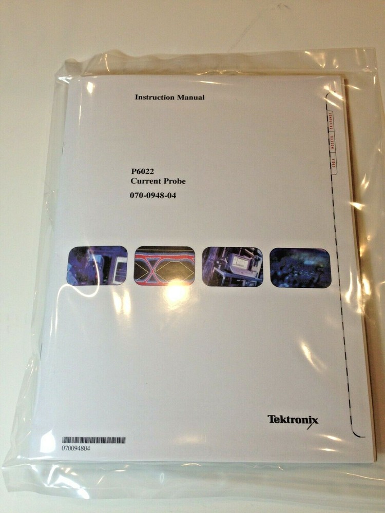 Excellent Tektronix P6022 Current Probe + Termination/ Fully Tested