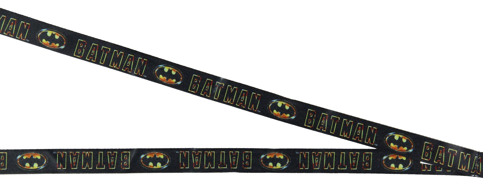 DC Comics Batman 1989 Movie Bat Symbol Classic Logo Lanyard ID Badge Holder