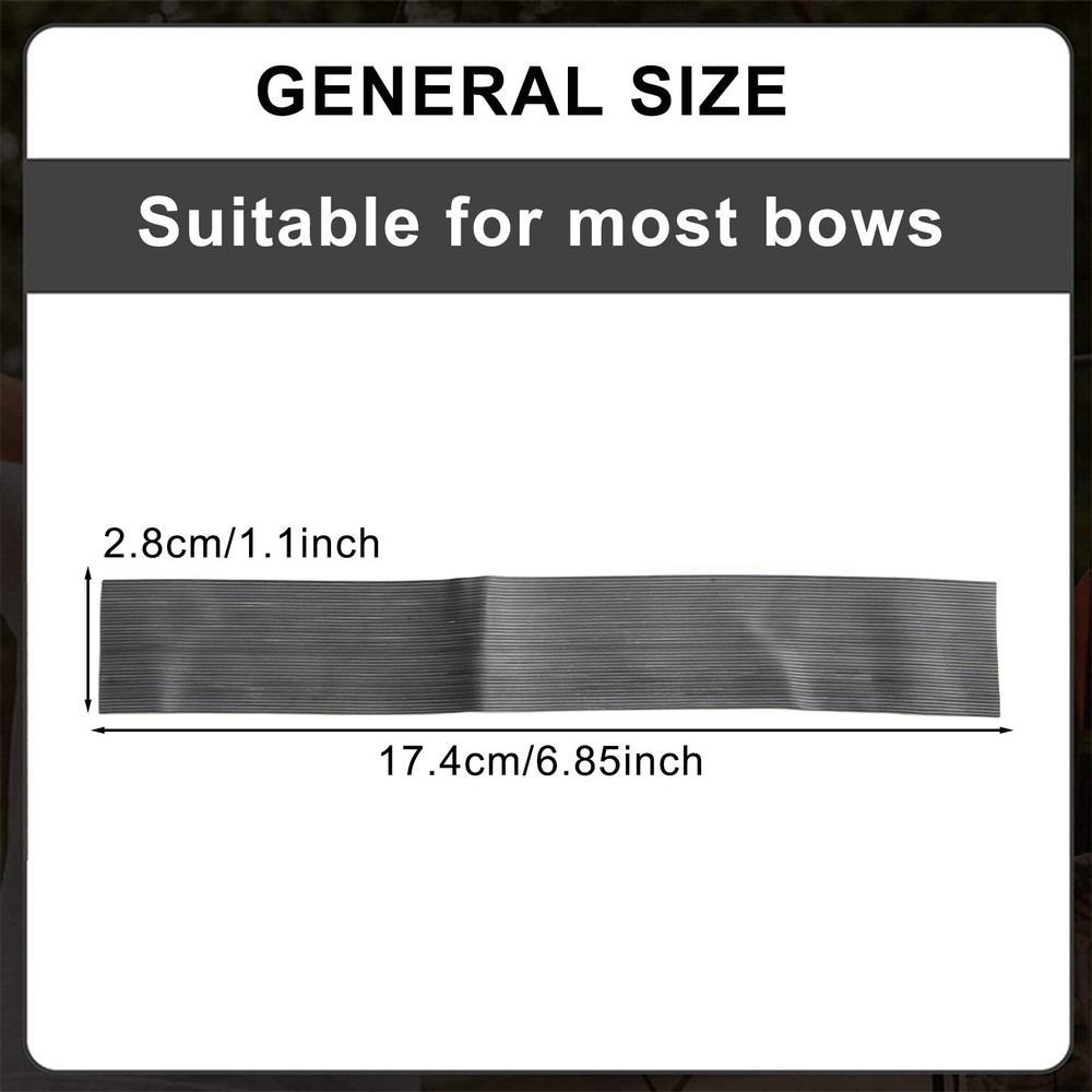 Bowstring Stabilizer Shock Absorbent 2 Pairs for Traditional Bowstrings
