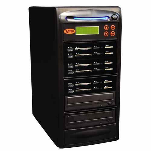 Systor 1:5 USB/SD/CF/MS Flash Memory Combo Card Duplicator - MDISC CD DVD Copier