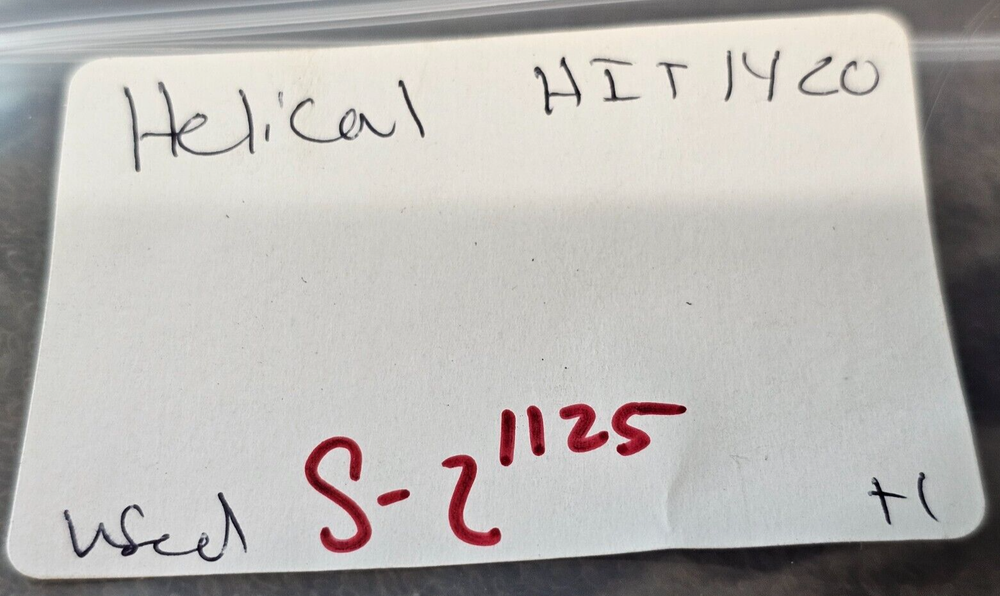 Helical Wire HIT1420 Coil Sert 1/4-20 Thread Insert Prewinder Insertion USA Tool