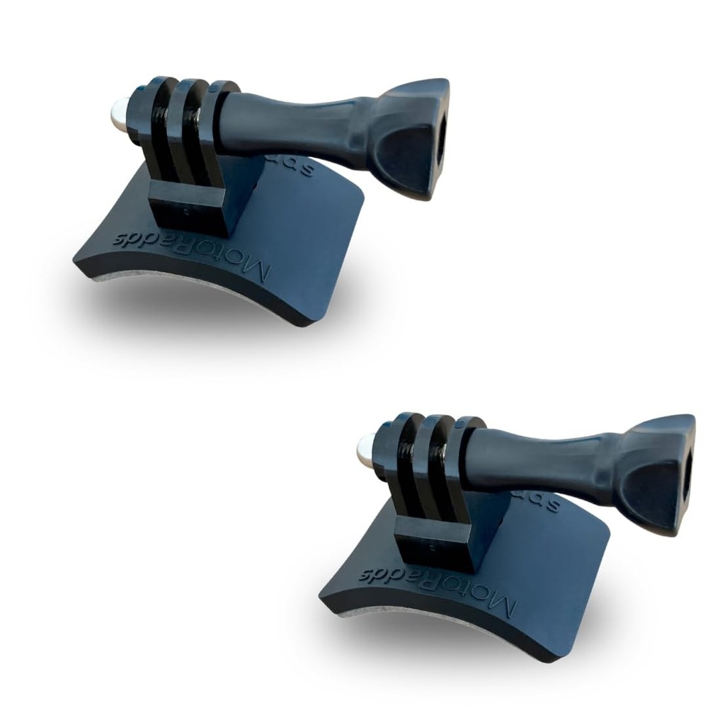 FLEX Classic flexible adhesive action camera mount for motorcycle windscreens...