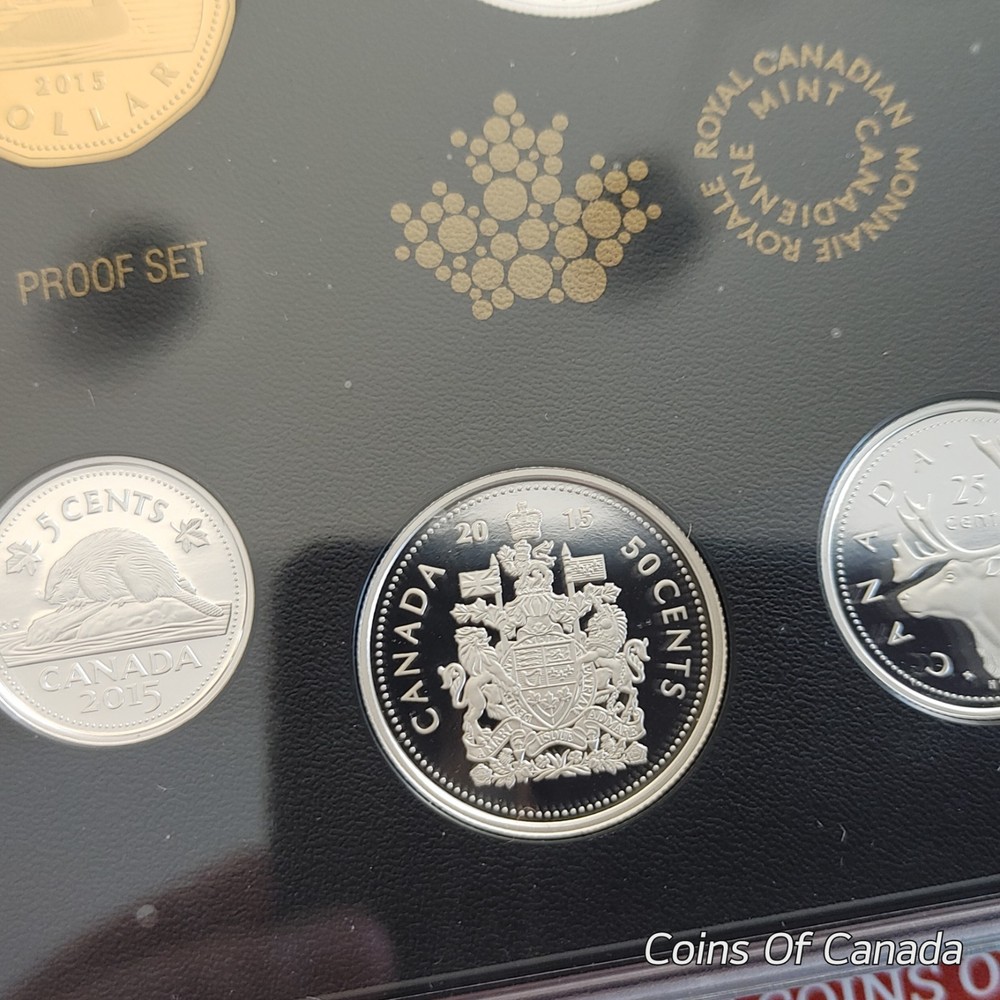 2015 Canada Proof Coin Set - With Special Edition Silver Dollar #coinsofcanada