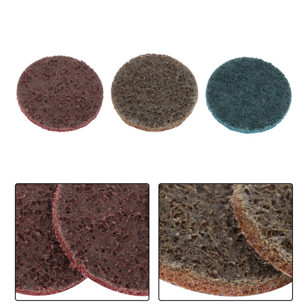 2 Inch Fine Medium and Coarse Quick Change Torque Sanding Discs - 150 Pack