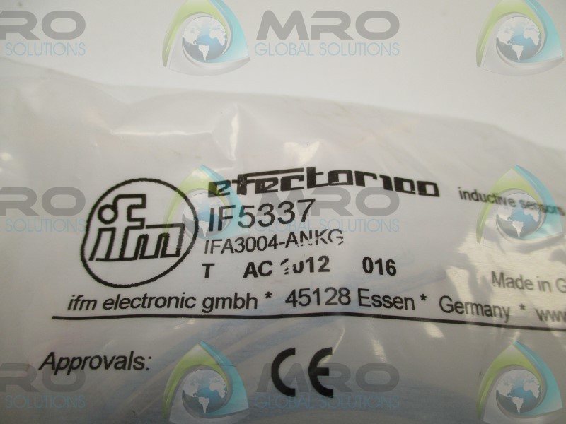 IFM EFECTOR IF5337 INDUCTIVE SENSOR NSMP