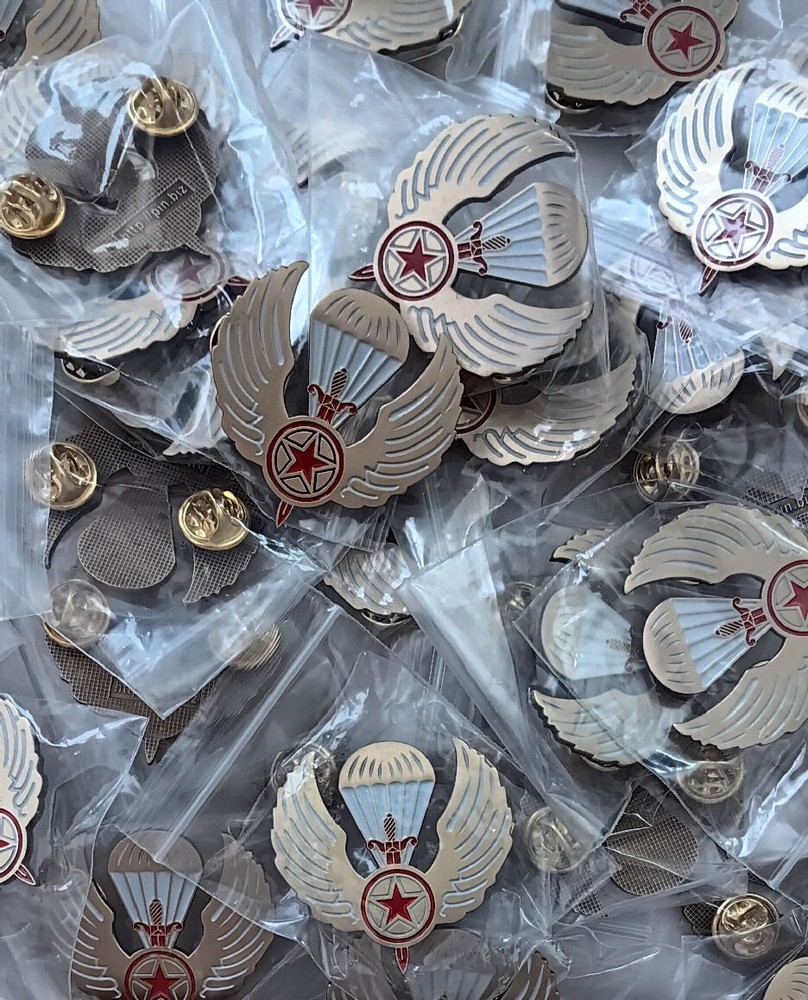 OPFOR Opposing Forces black version pin w/ 2 clutches