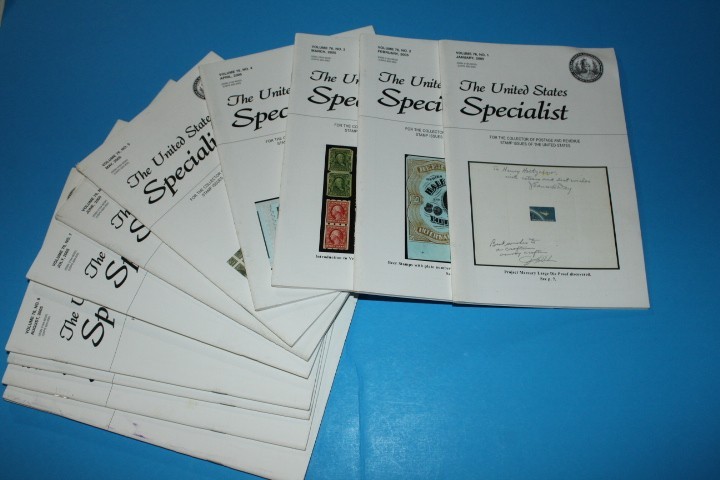 The United States Specialist Journal 2005 Full year BlueLakeStamps Timeless info