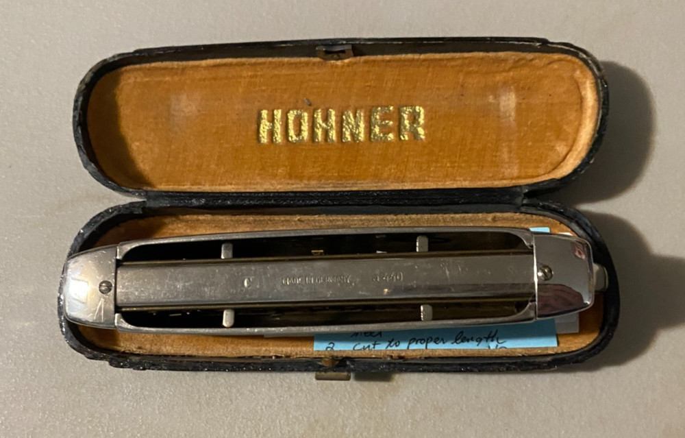 M. Hohner Chromonica II Deluxe Harmonica and Case