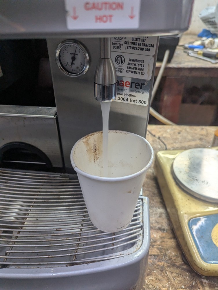 Schaerer Coffee Art Touch Espresso Machine Professionally Refurbished.