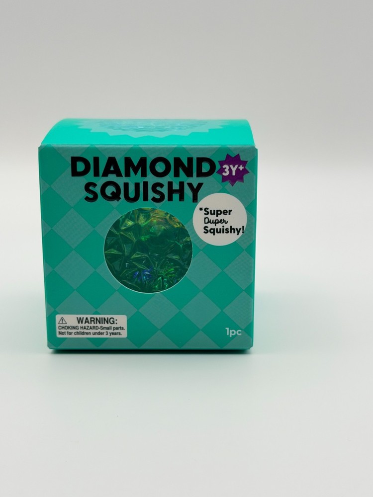 J'adore Diamond Squishy Super Duper Squishy GREEN New