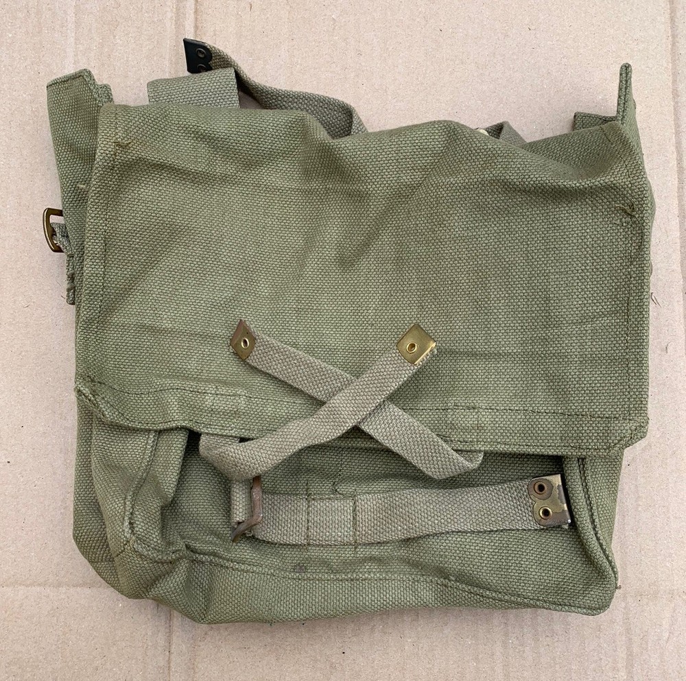 Belgian Army Canvas Field Pack Bag